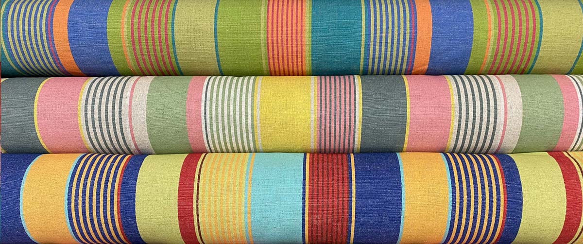 Striped Linen Fabrics