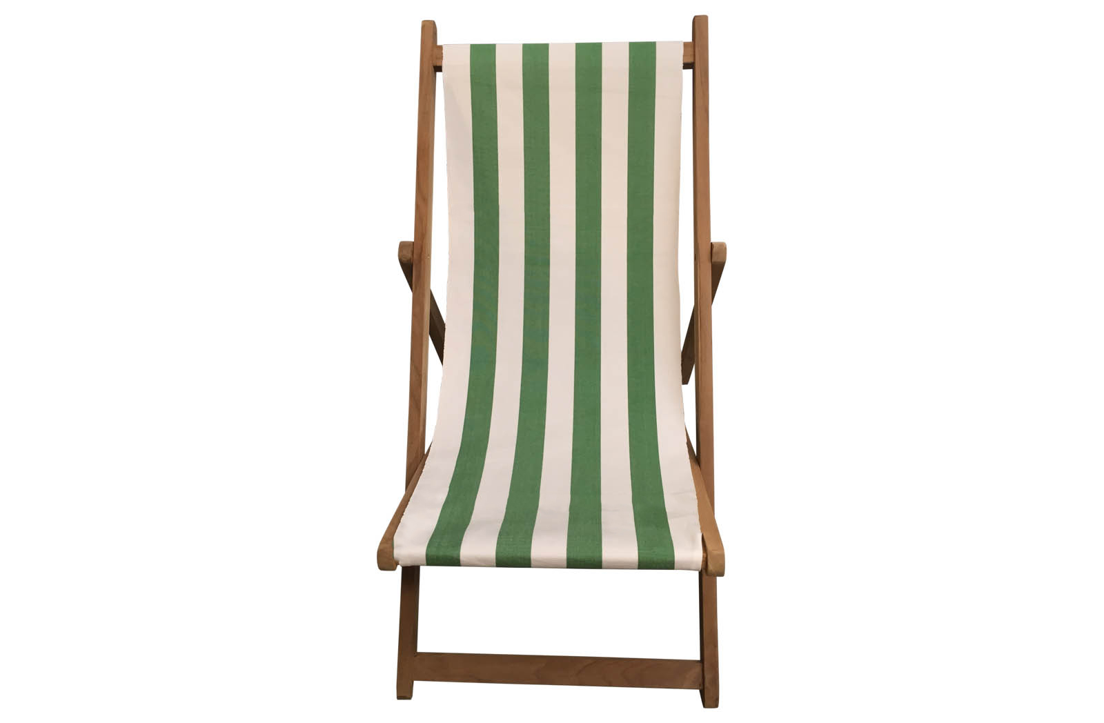 green and white striped deck chairs