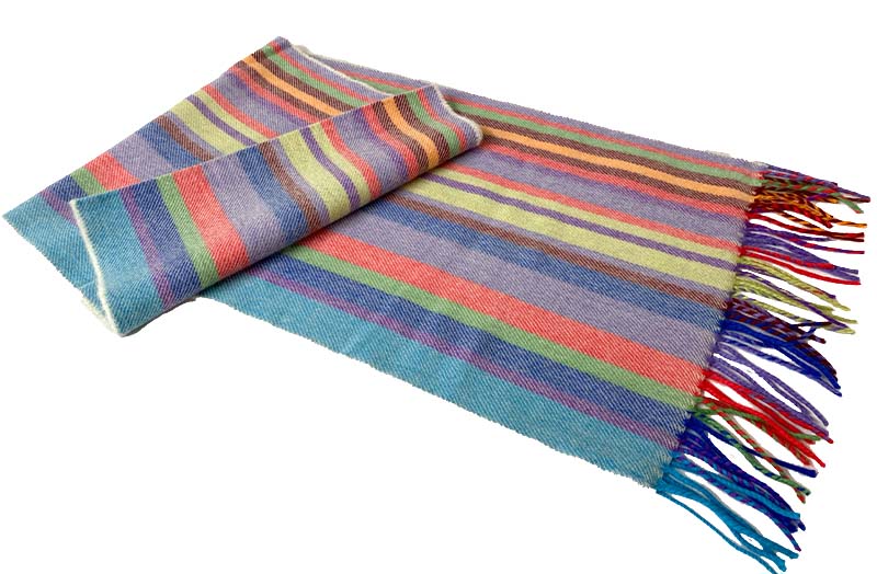 Striped Merino Wool Scarves | The Stripes Company UK