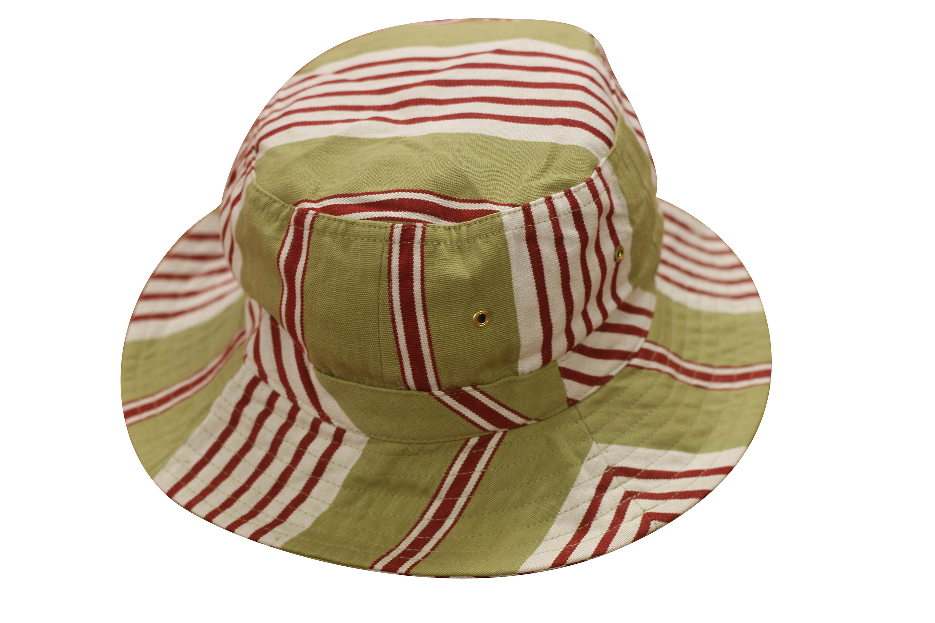 Striped Bucket Hats - Stripe Sun Hat